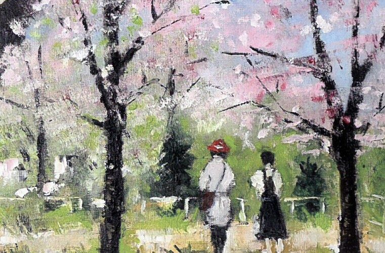 春をよぶ風・仲浩克油彩画展